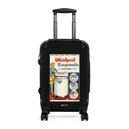 Whirlpool’s Surgomatic Washer Vintage Posters Retro Ad Luggage Bag Rolling Suitcase Spinner