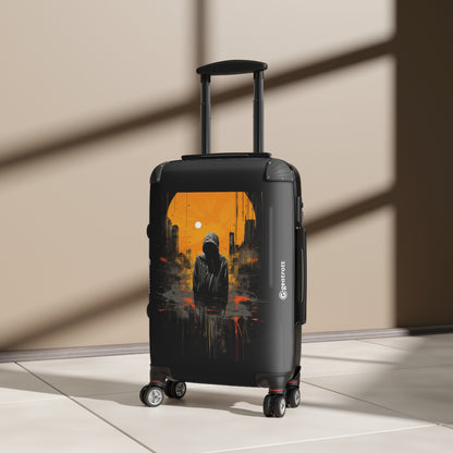 THE a retro splatter portrait with an image of a city i 308b6dab 536b 4137 9236 8b939f0cf400 0