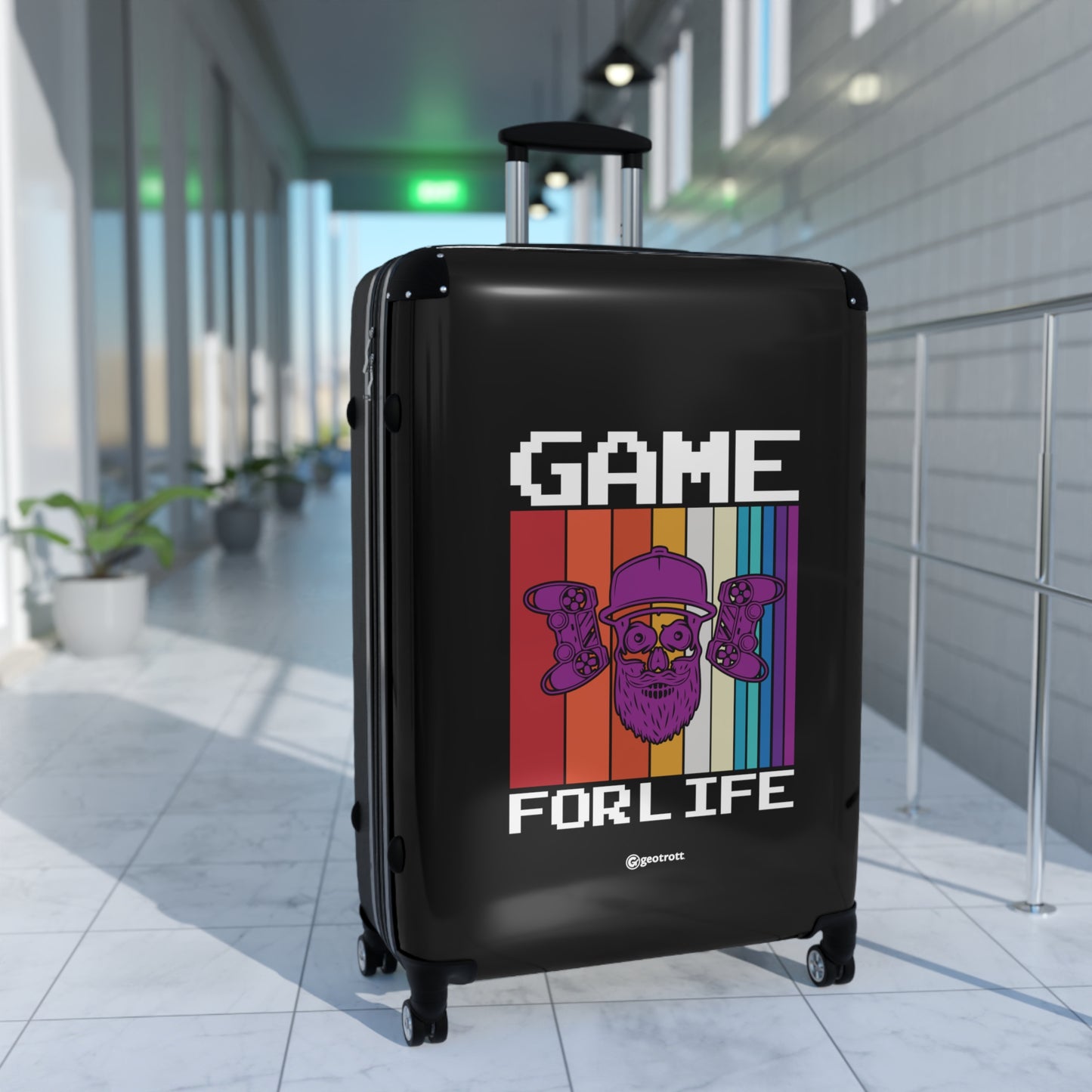 Game for Life Gamer Gaming Suitcase-Bags-Geotrott