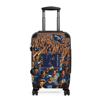 University of Nevada Wolf Pack College football Team Luggage Bag Rolling Suitcase Travel Accessories