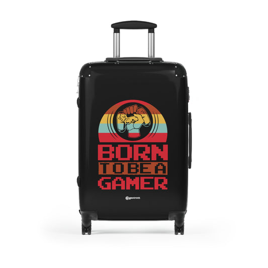 Born to be a Gamer Gamer Gaming Suitcase-Bags-Geotrott