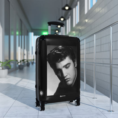 Elvis Presley 20TH CENTURY Photos Luggage Bag Rolling Suitcase Spinner