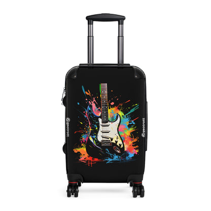 THE An electric guitar with the strings transforming in 6cf44baf 2eff 452e 9263 6a9e106d7799 0
