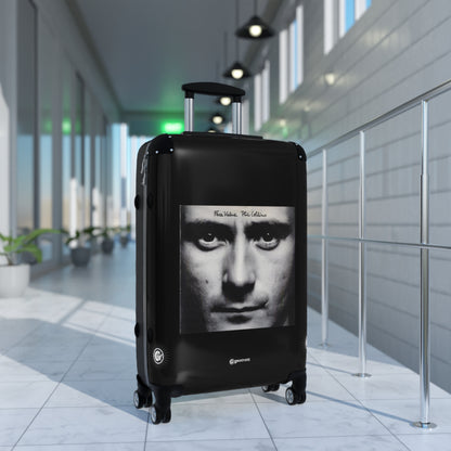 Phil Collins Face Value Eighties Music Album Luggage Bag Rolling Suitcase Spinner