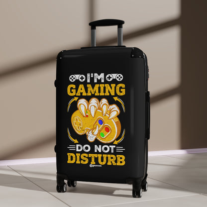 I'm Gaming do not Disturb Gamer Gaming Suitcase-Suitcase-Geotrott