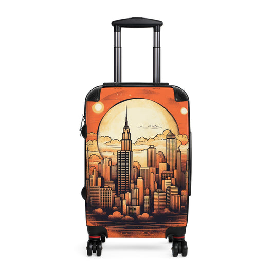 Vintage Poster city skyline iconic landmarks sunset hues m 02a7ed47-5199-4c24-aa52-6d9d962df789 1