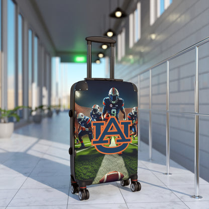 Auburn University Tigers College Football Team Luggage Bag Rolling Suitcase Spinners