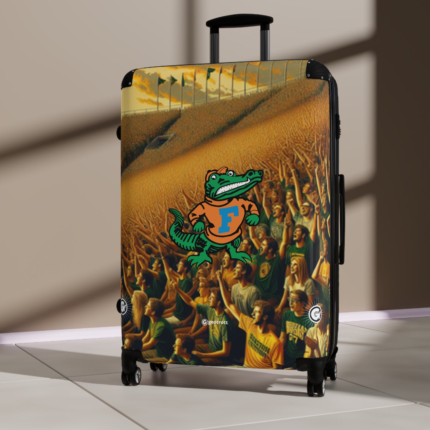 Florida State University Gators American College Football Team Luggage Bag Rolling Suitcase Spinner