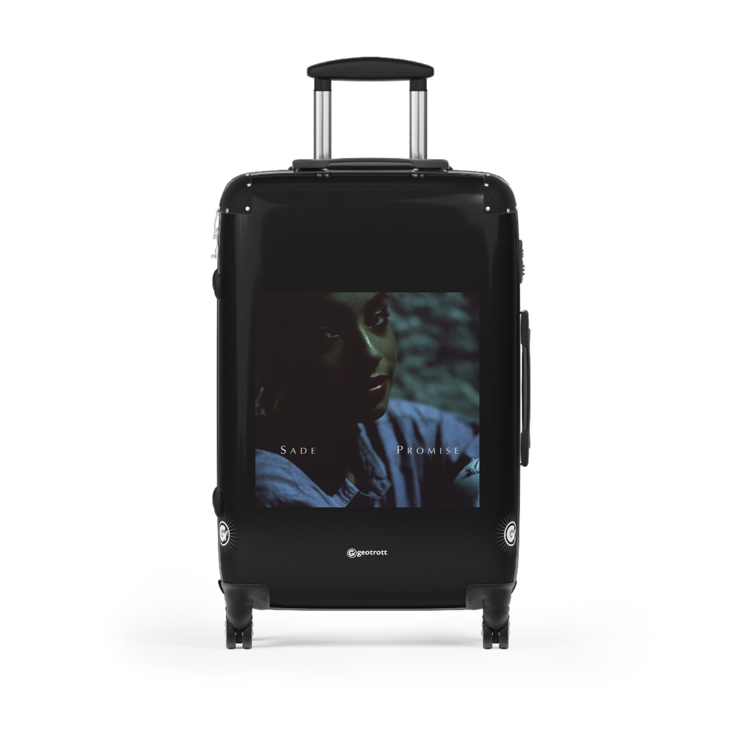 Sade Diamond Life Promise Eighties Music Album Luggage Bag Rolling Suitcase Spinner