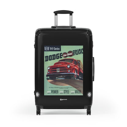 B3 Series Dodge Truck Vintage Posters Retro Ad Luggage Bag Rolling Suitcase Spinner