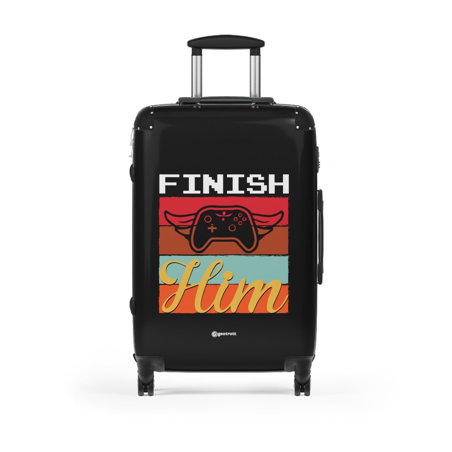 Finish Him 2 Gamer Gaming Suitcase-Bags-Geotrott