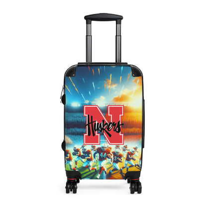 Football Team Luggage Bag Rolling Suitcase Spinner