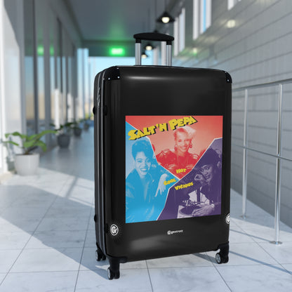 Salt N Pepa Hot Cool & Vicious 1986 Luggage Bag Rolling Suitcase Travel Accessories