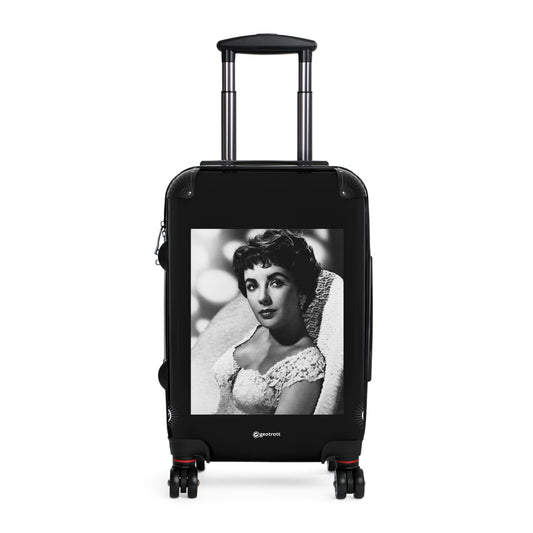 Dame Elizabeth Rosemond Taylor British and American Actress 20TH CENTURY Photos Luggage Bag Rolling Suitcase Spinner