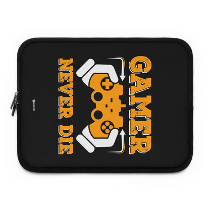 Funda para portátil de neopreno suave y ligera Gamer Never Die Gamer Gaming