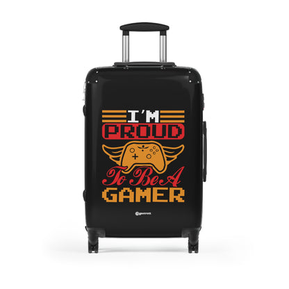 I'm Proud to be a Gamer Gaming Suitcase-Bags-Geotrott