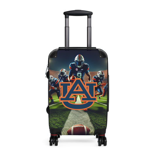 Auburn University Tigers College Football Team Luggage Bag Rolling Suitcase Spinners