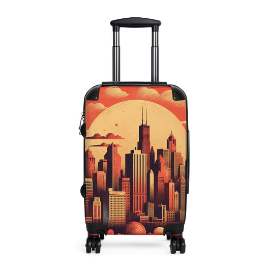 Vintage Poster city skyline iconic landmarks sunset hues m 02a7ed47-5199-4c24-aa52-6d9d962df789 0