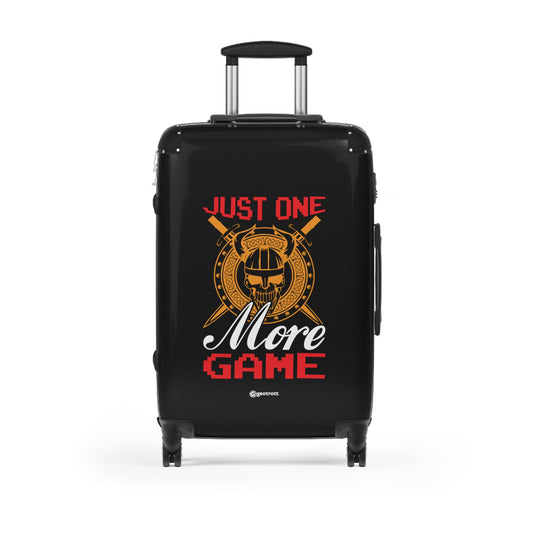 Just One More Game Gamer Gaming Suitcase-Bags-Geotrott