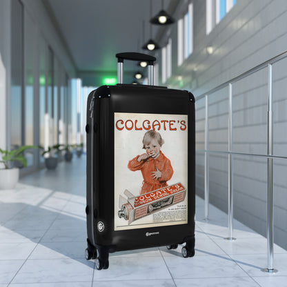 Chocolate's Ribbon Dental Cream Vintage Posters Retro Ad Luggage Bag Rolling Suitcase Spinner