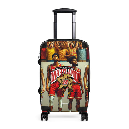 Maryland Terrapins men's Basketball Team Luggage Bag Rolling Suitcase Spinner