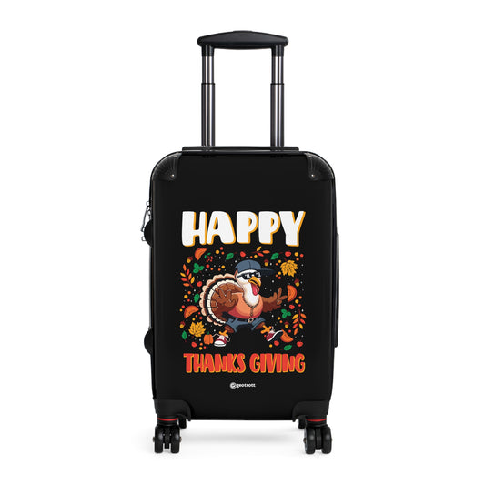 Happy Thanksgiving Thanksgiving Season Luggage Bag Rolling Suitcase Travel Accessories