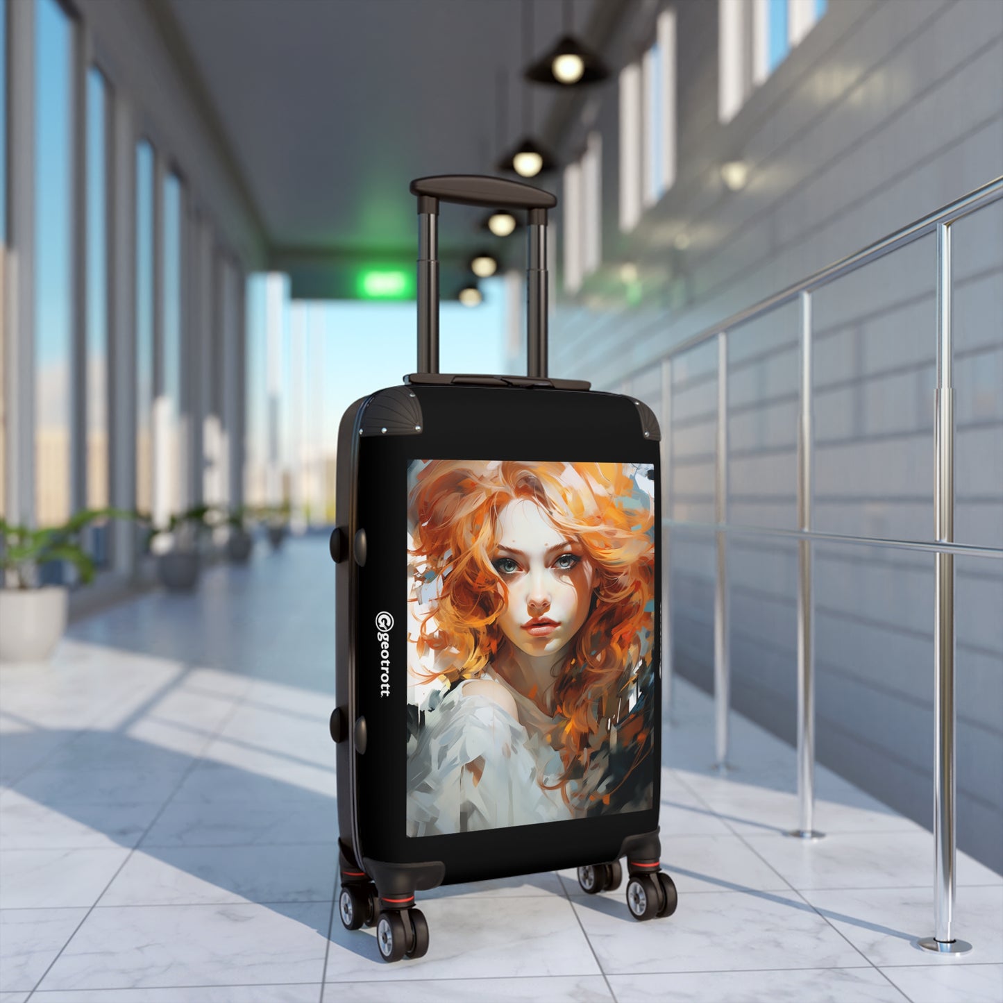 THE t shirt design an orange haired woman is painted in c8ac1b25 296b 42cc 9a3e 6b5838943965 0