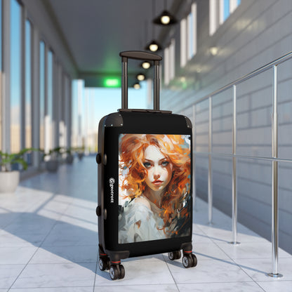 THE t shirt design an orange haired woman is painted in c8ac1b25 296b 42cc 9a3e 6b5838943965 0