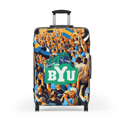 Brigham Young University Team COLLEGE TEAM Luggage Bag Rolling Suitcase Travel Accessories