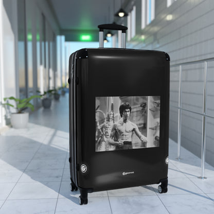 Bruce Lee fighting Huntress Enter The Dragon 20TH CENTURY Photos Luggage Bag Rolling Suitcase Spinner