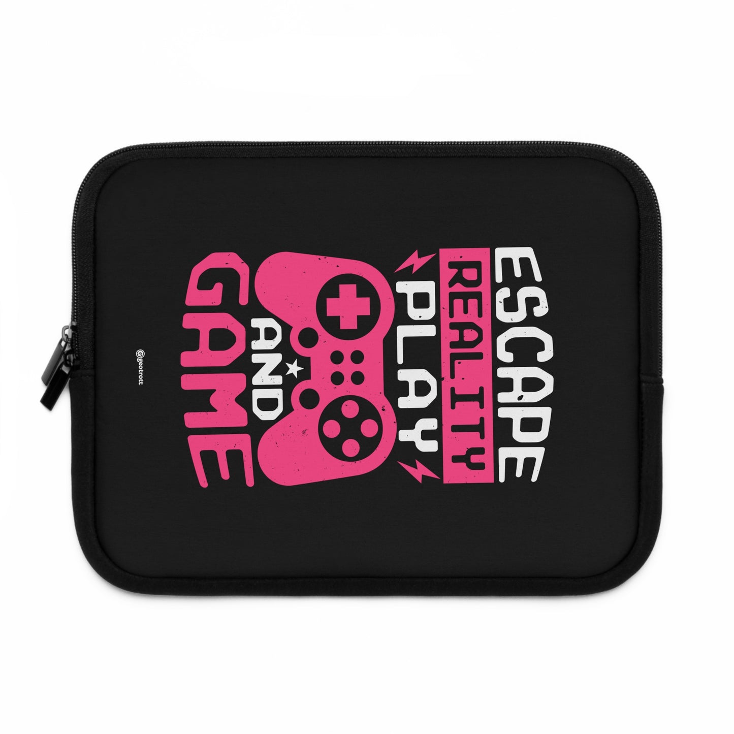 Escape Reality Play and Game Gamer Gaming Lightweight Smooth Neoprene Laptop Sleeve