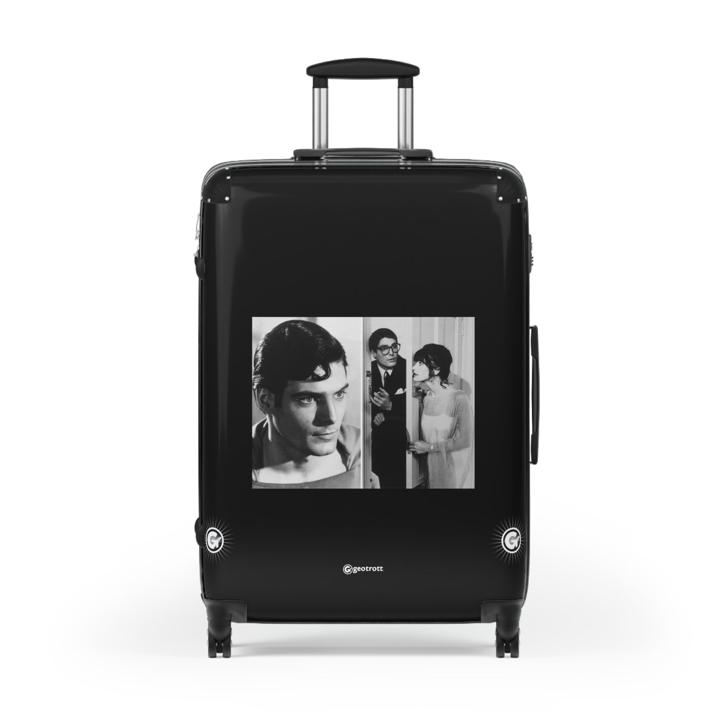 Christopher Reeve as Superman and Clark Kent 20TH CENTURY Photos Luggage Bag Rolling Suitcase Spinner