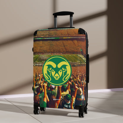 Colorado State Rams COLLEGE Team Luggage Bag Rolling Suitcase Travel Accessories