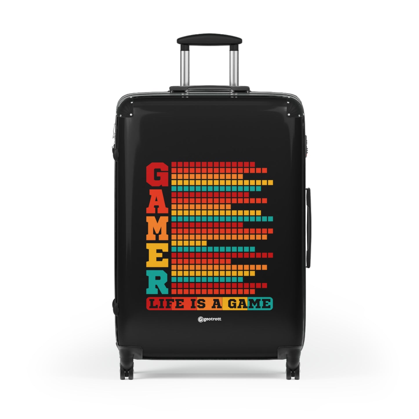 Gamer Life is a Game 2 Gamer Gaming Suitcase-Bags-Geotrott