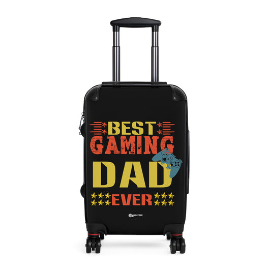 El mejor papá de los juegos, emotivo e inspirador, bolsa de equipaje para el Día del Padre, maleta con ruedas, accesorios de viaje