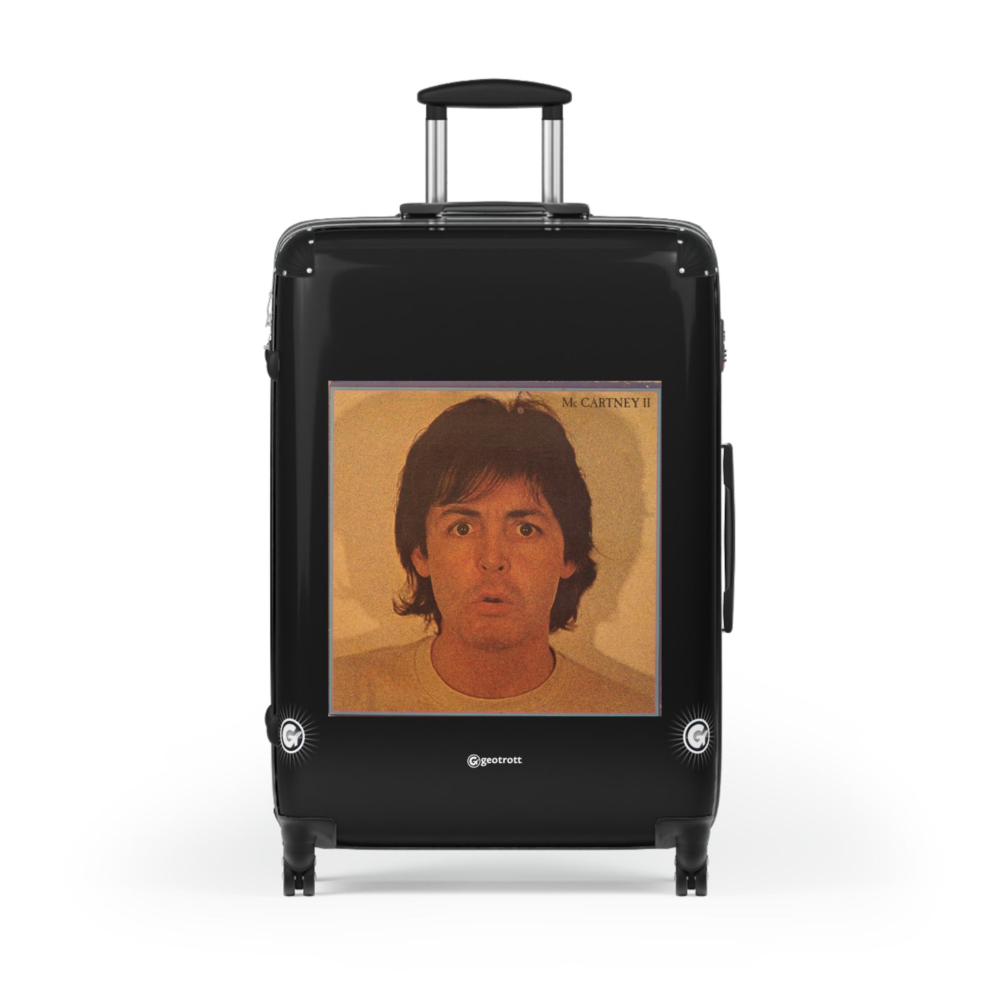 Paul Mc Cartney McCartney 2 1980 Luggage Bag Rolling Suitcase Travel Accessories