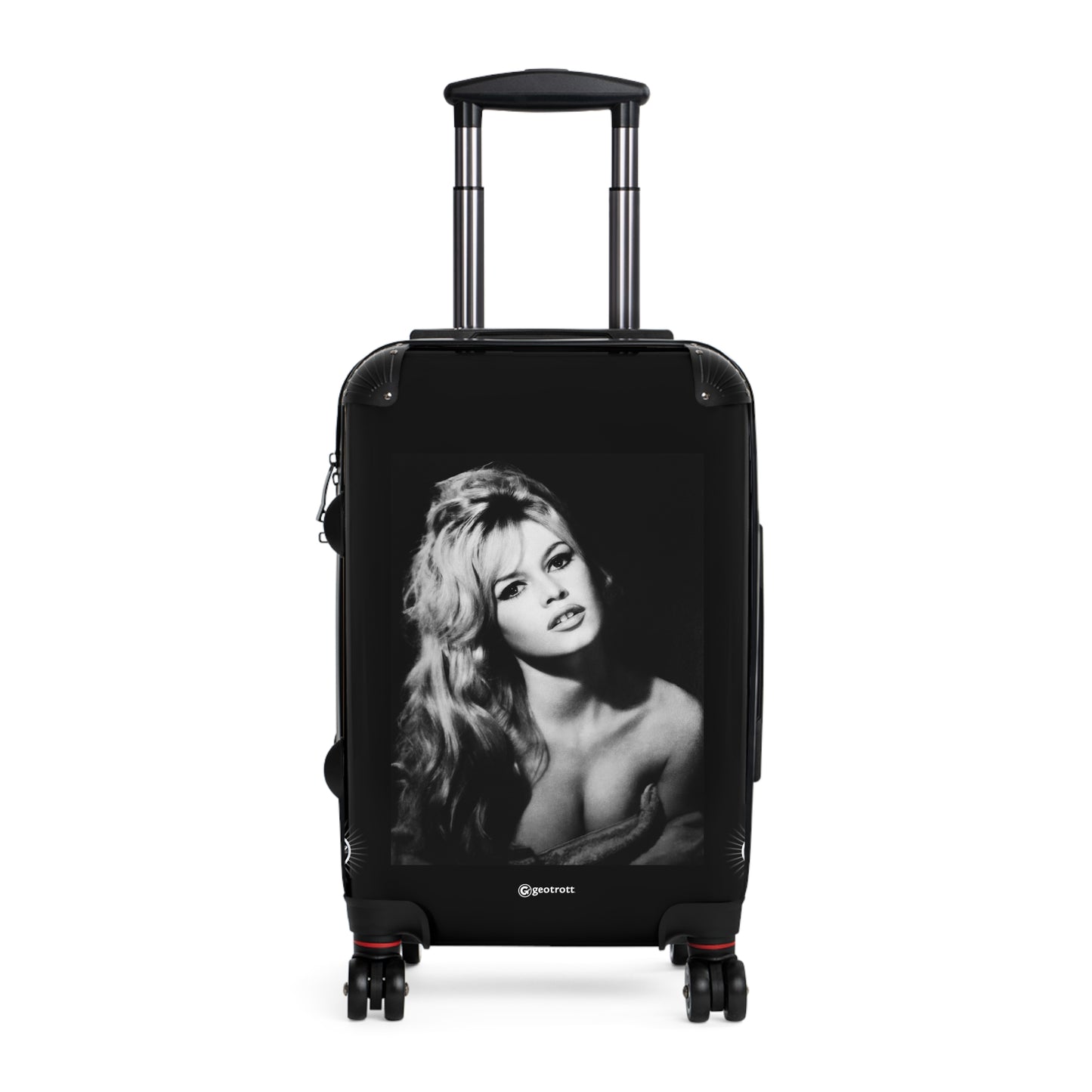 Brigitte Anne-Marie Bardot French former actress Singer Model Sexual Revolution 20TH CENTURY Photos Luggage Bag Rolling Suitcase Spinner