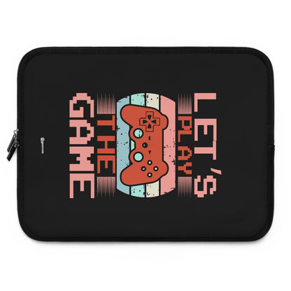 Funda para portátil de neopreno suave y ligera Let's Play the Game Gamer Gaming