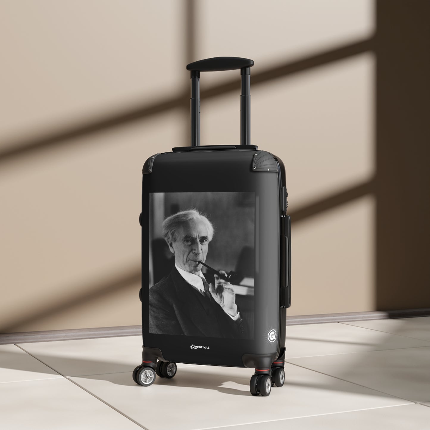 Bertrand Russell Philosopher Mathematician Logician 20TH CENTURY Photos Luggage Bag Rolling Suitcase Spinner