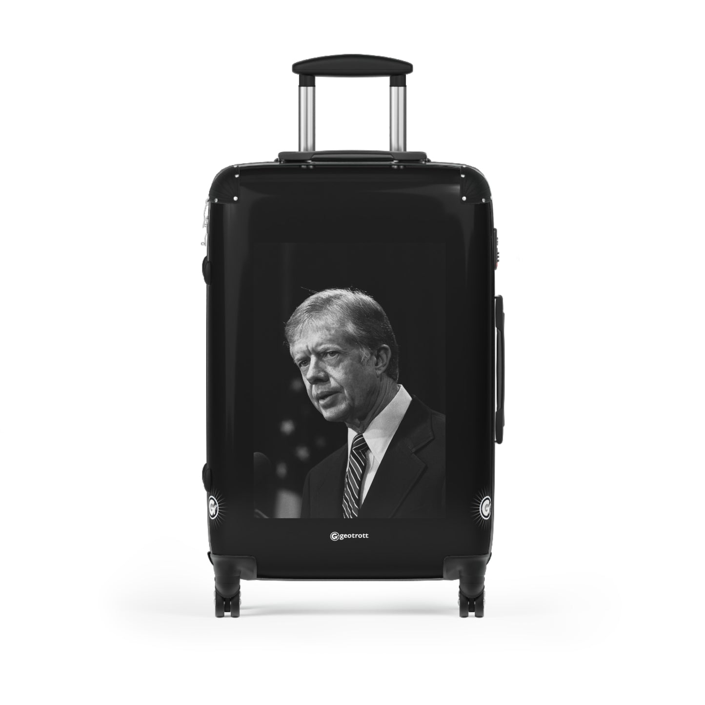 James Earl Jimmy Carter Jr 39th president 20TH CENTURY Photos Luggage Bag Rolling Suitcase Spinner