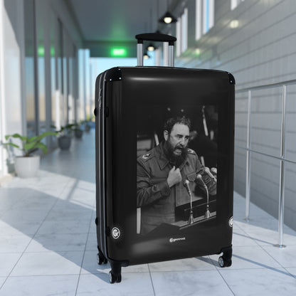 Fidel Alejandro Castro Ruz Cuban President 20TH CENTURY Photos Luggage Bag Rolling Suitcase Spinner