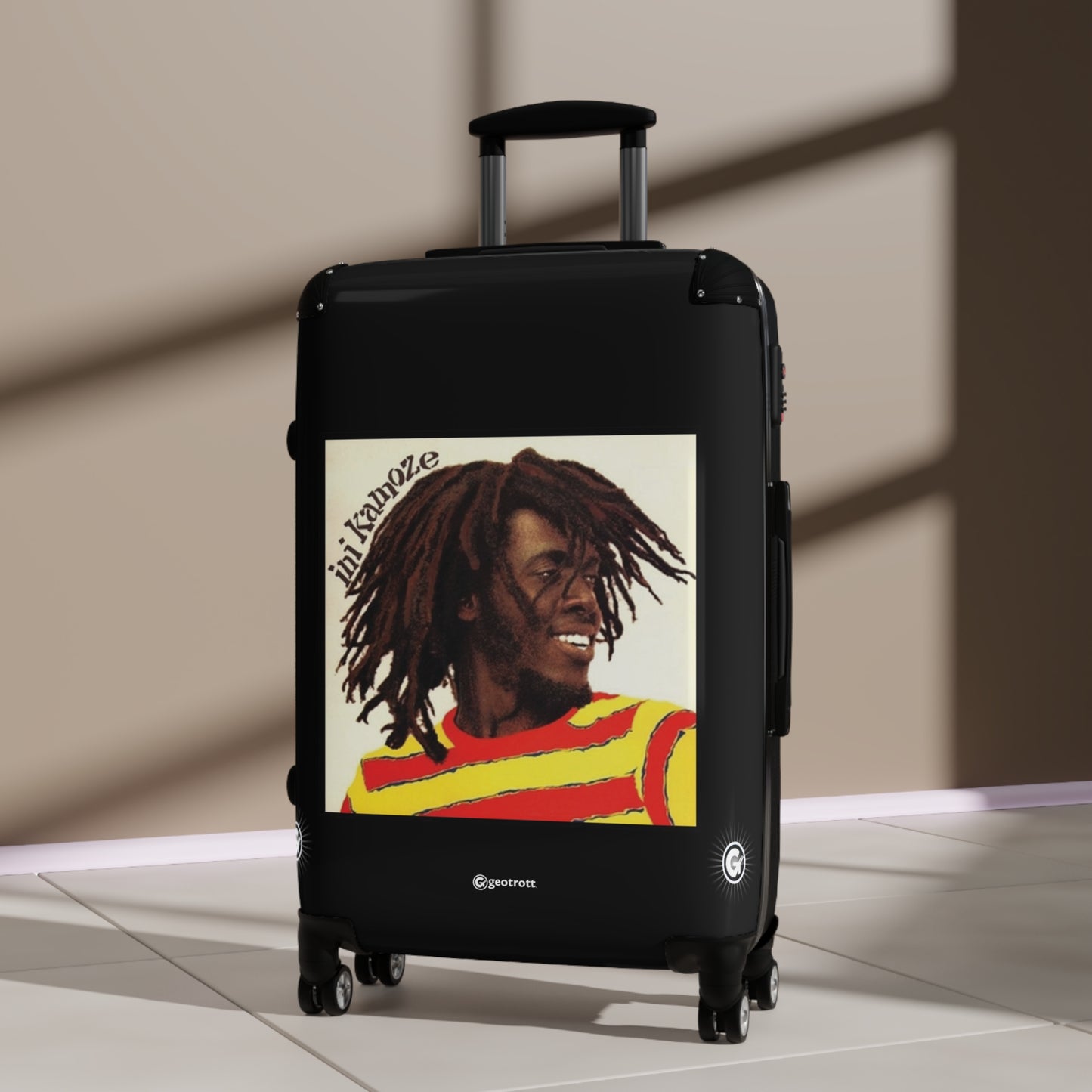 Ini Kamoze 1984 Luggage Bag Rolling Suitcase Travel Accessories