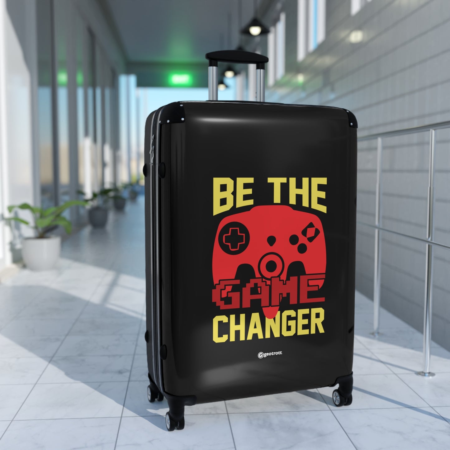 Be the Game Changer 2 Gamer Gaming Suitcase-Bags-Geotrott