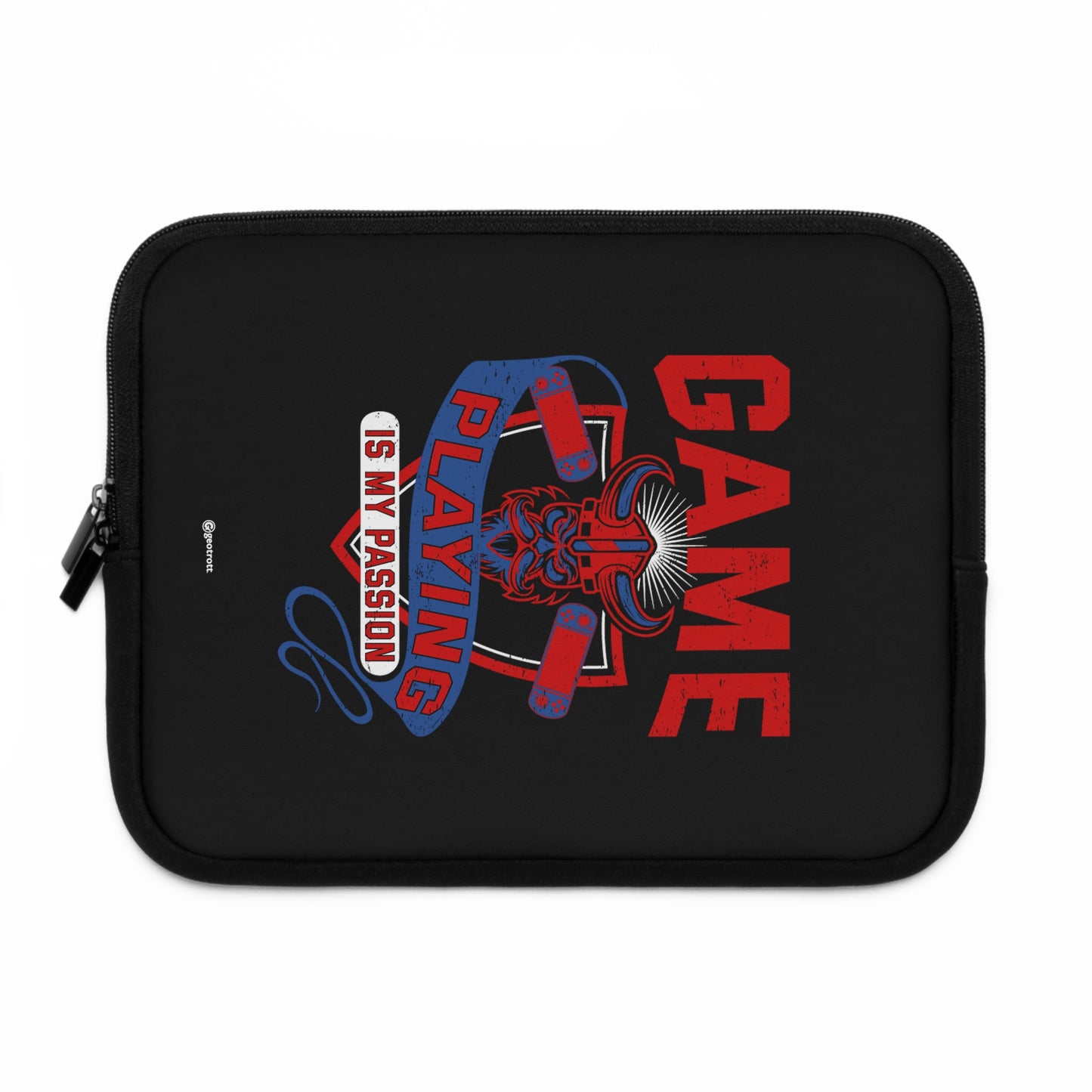 Game Playing is my Passion Gamer Gaming Lightweight Smooth Neoprene Laptop Sleeve