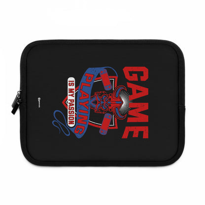 Game Playing is my Passion Gamer Gaming Lightweight Smooth Neoprene Laptop Sleeve