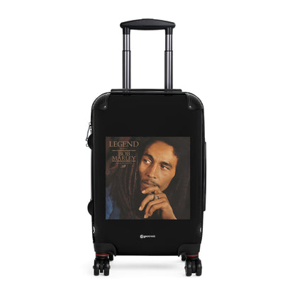 BobMarley Legend Eighties Music Album Luggage Bag Rolling Suitcase Spinner