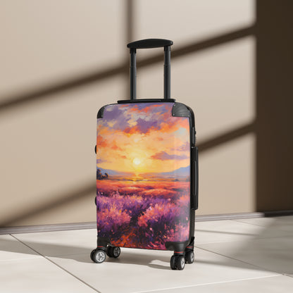 THE Sunset Over a Lavender Field serene landscape impre 0b27de7c-5073-41a9-8e2f-1901c10bfeee 0