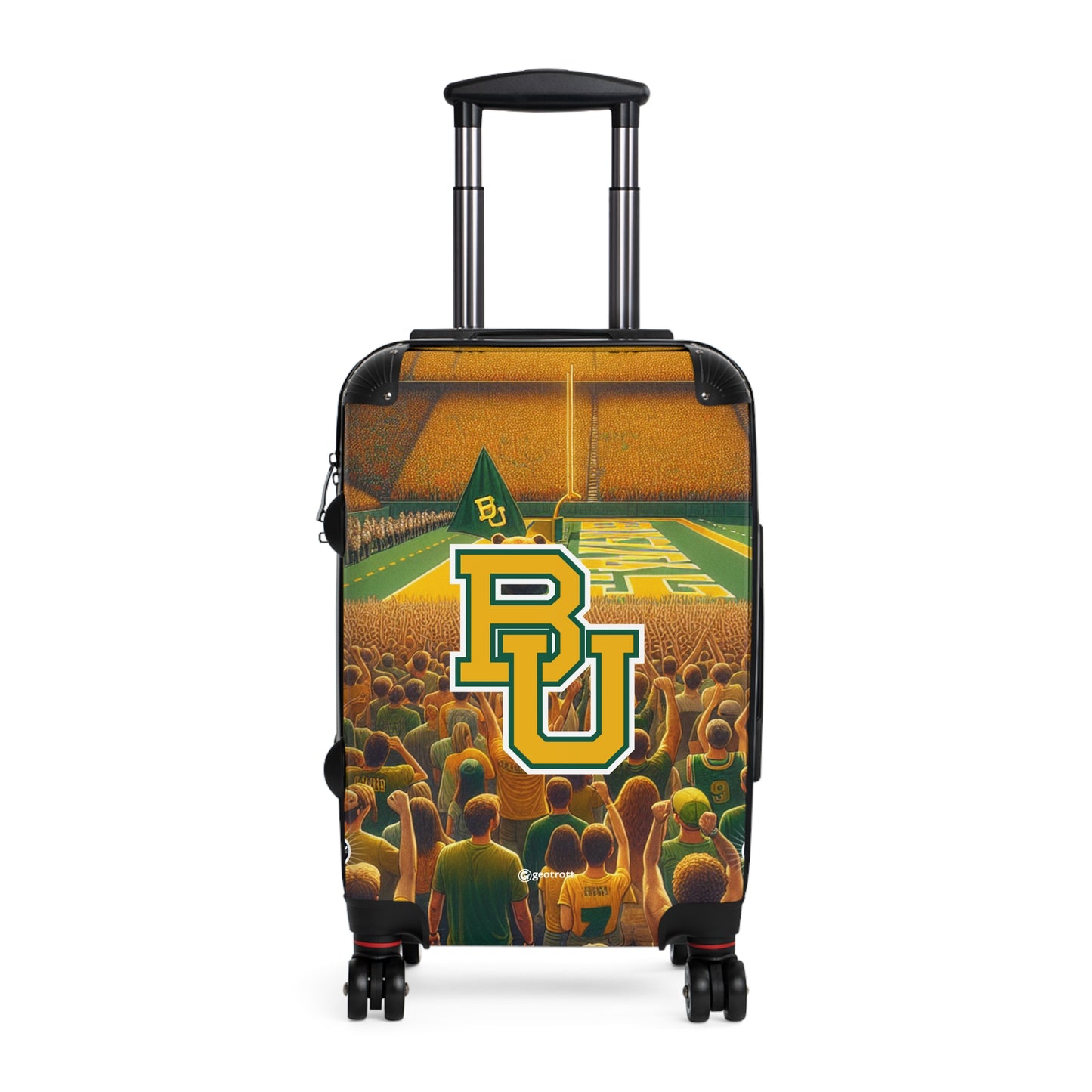 Baylor University Bears NCAA College Team Luggage Bag Rolling Suitcase Spinner