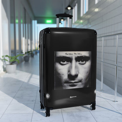 Phil Collins Face Value Eighties Music Album Luggage Bag Rolling Suitcase Spinner