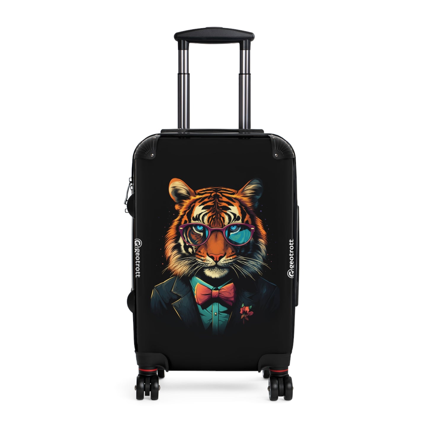 THE T shirt design of a tiger donning glasses and a bow 822704f3 5ae3 49c8 8e1b c13fcae949af 1